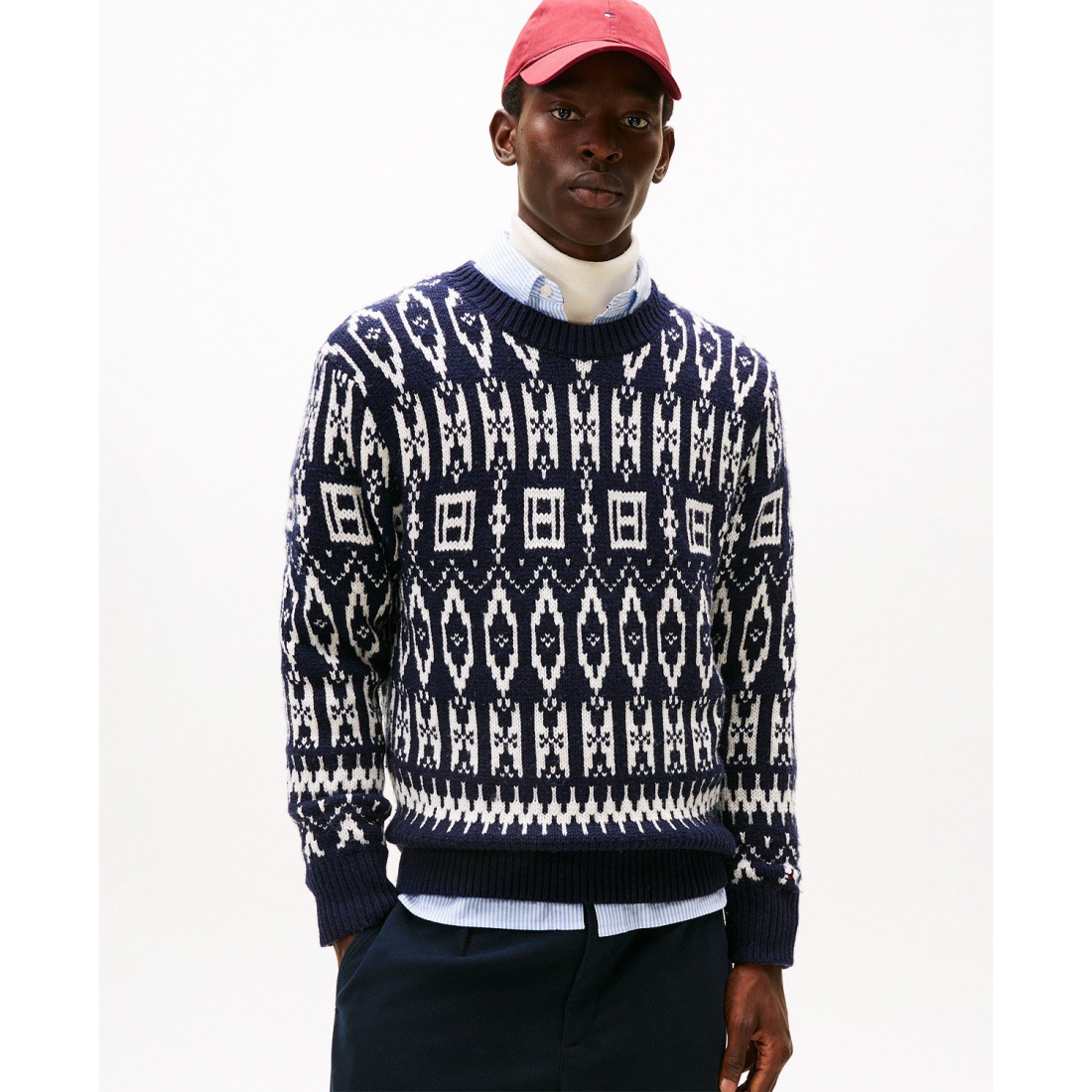 Pull 'Fair Isle Crewneck' pour Hommes