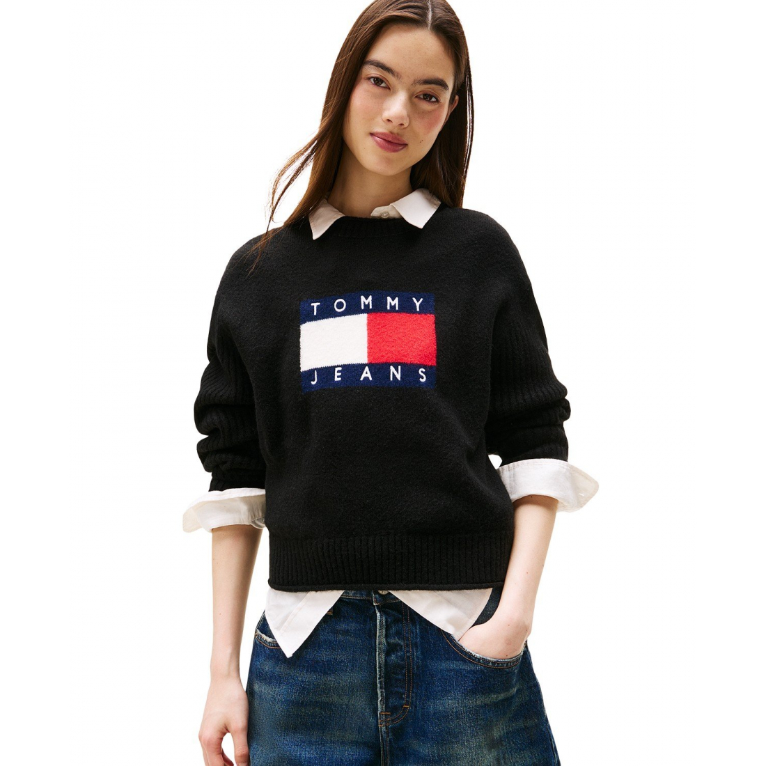 Pull 'Melange-Flag' pour Femmes