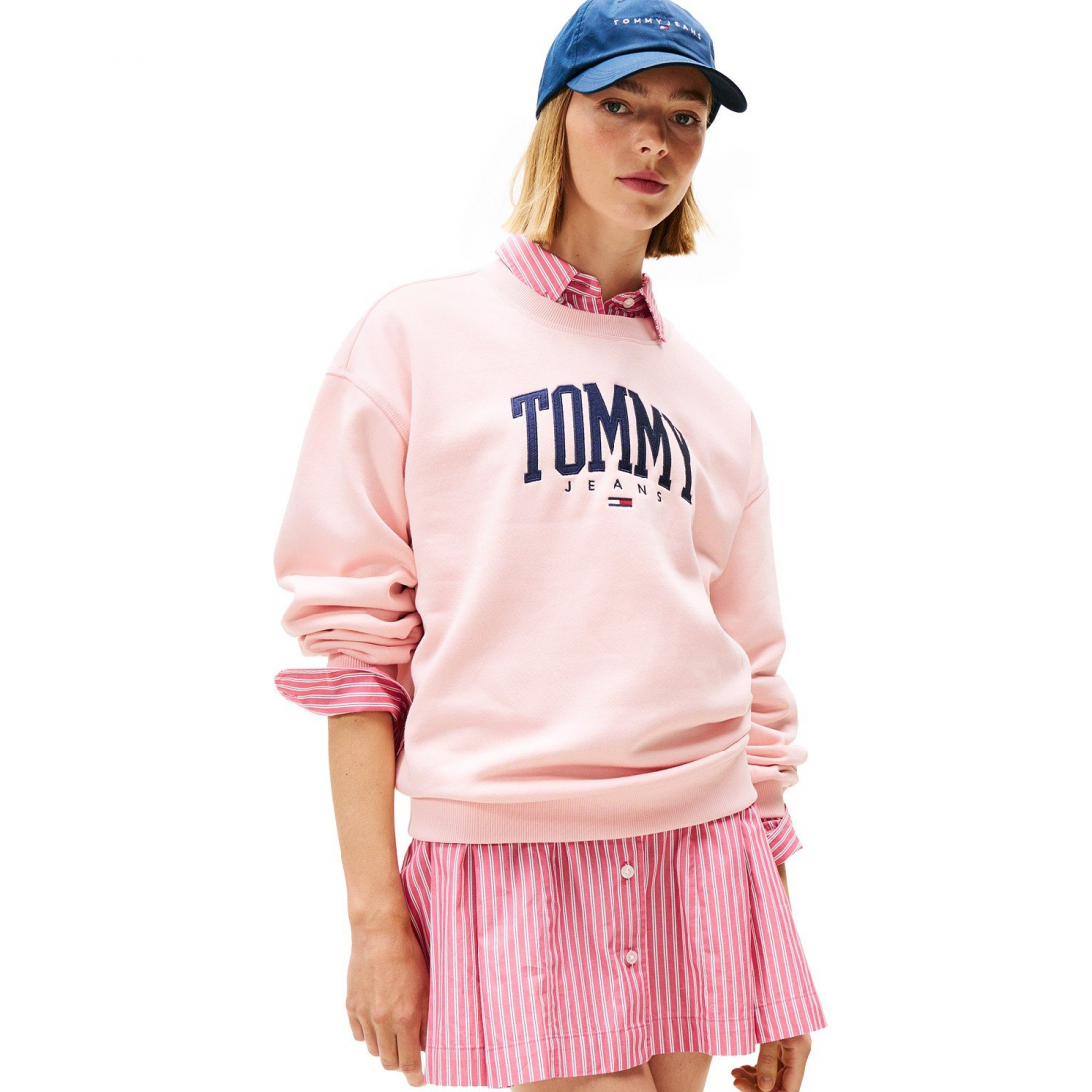 Sweatshirt 'Collegiate Logo' pour Femmes