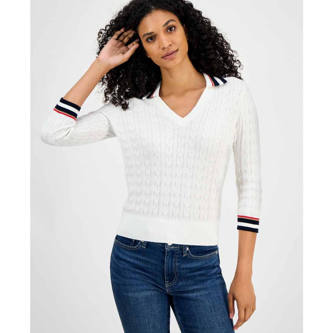 Pull 'Spread-Collar' pour Femmes