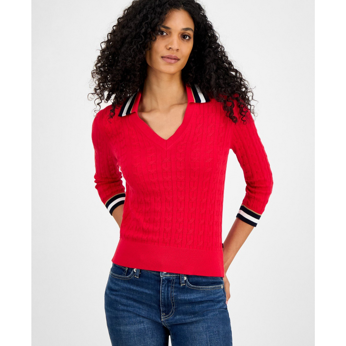 Pull 'Spread-Collar' pour Femmes