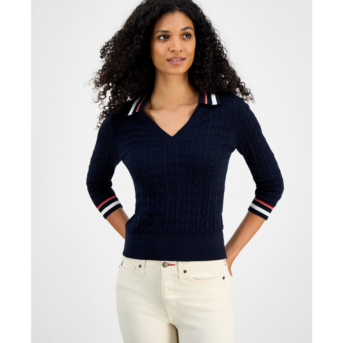 Pull 'Spread-Collar' pour Femmes