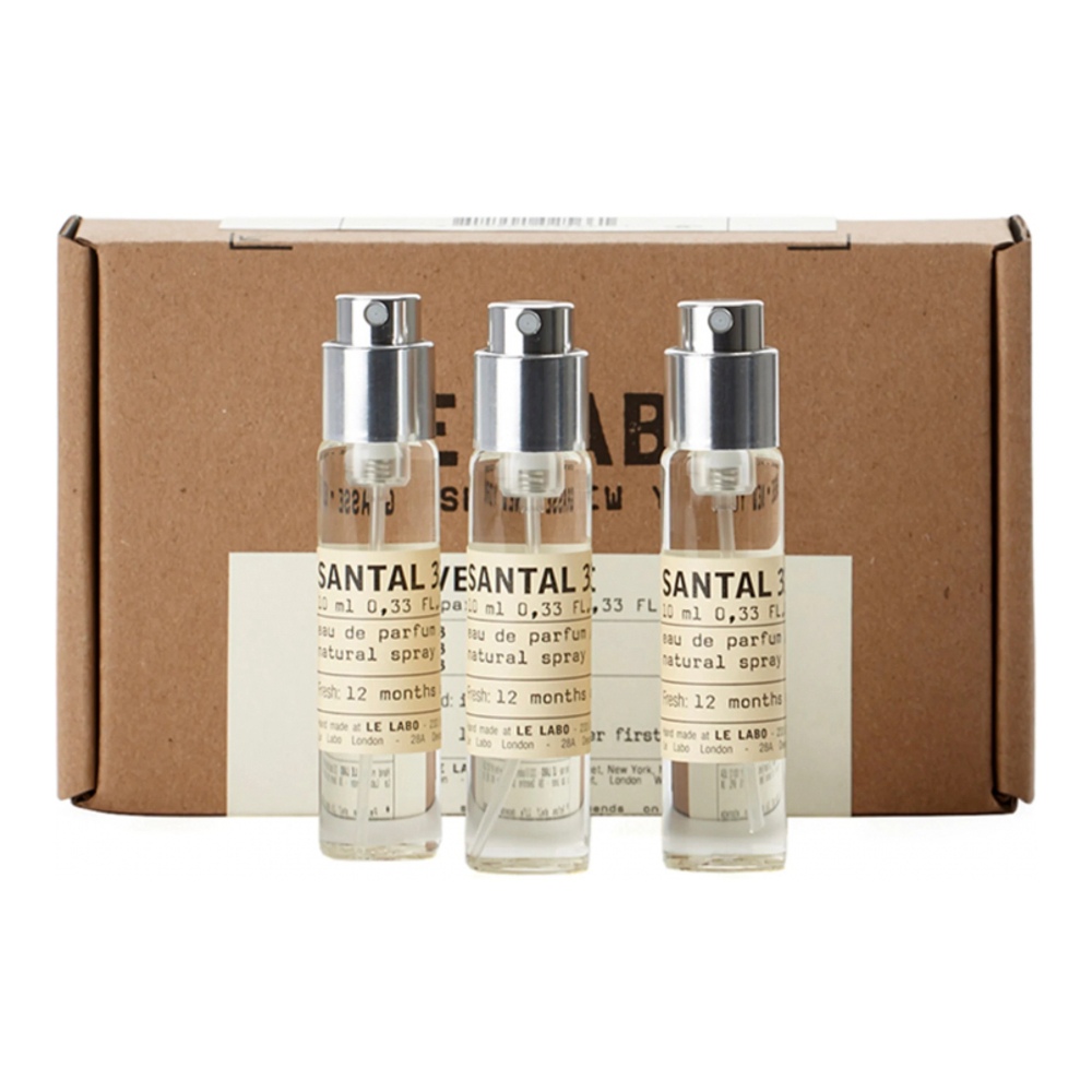 Eau de parfum 'Santal 33' - 10 ml, 3 Pièces