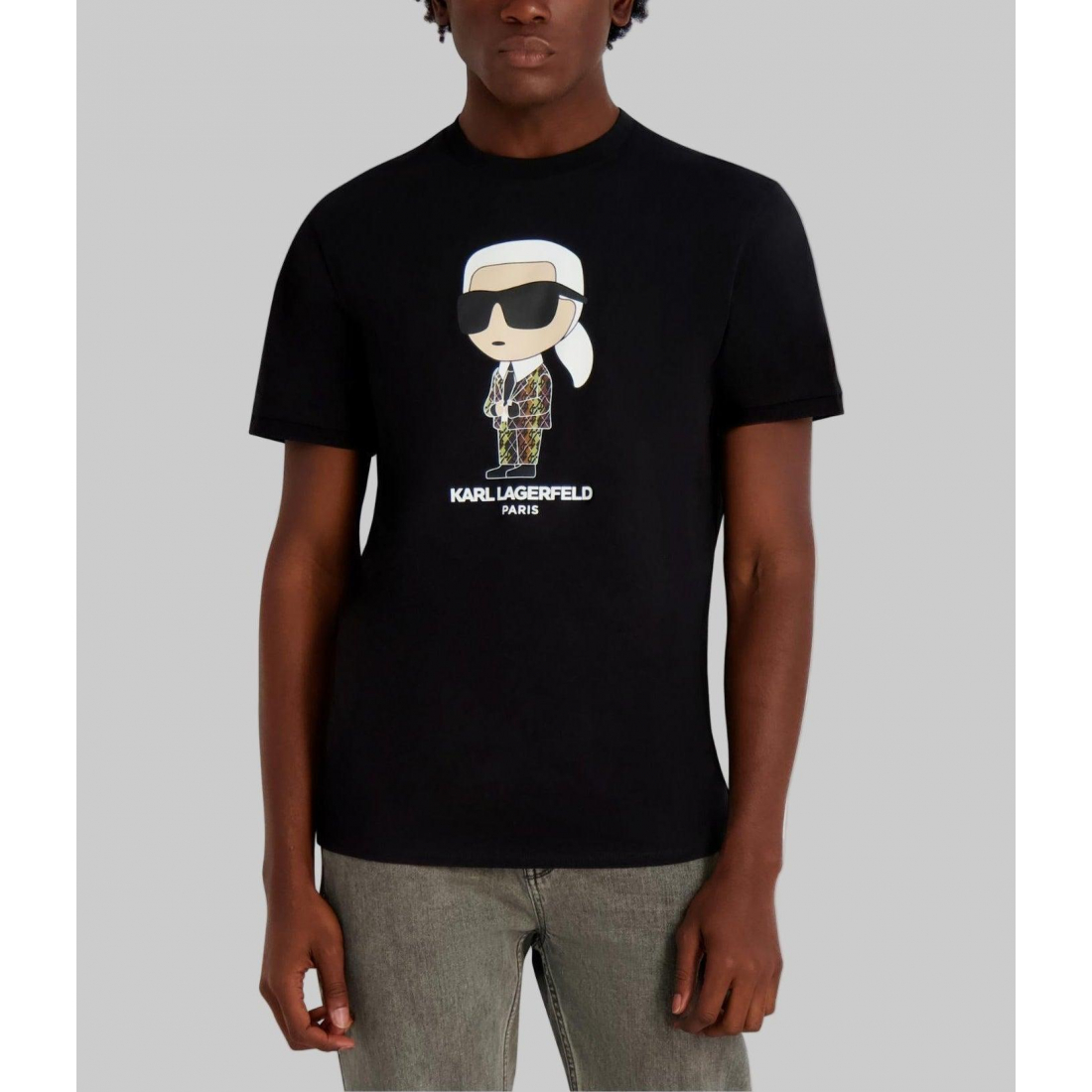 T-shirt 'Karl With Camo Suit' pour Hommes