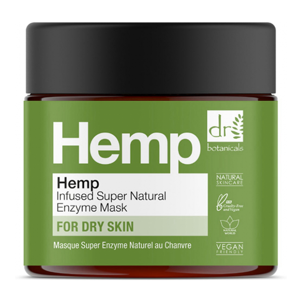 Masque visage 'Hemp Infused Super Natural Enzyme' - 60 ml