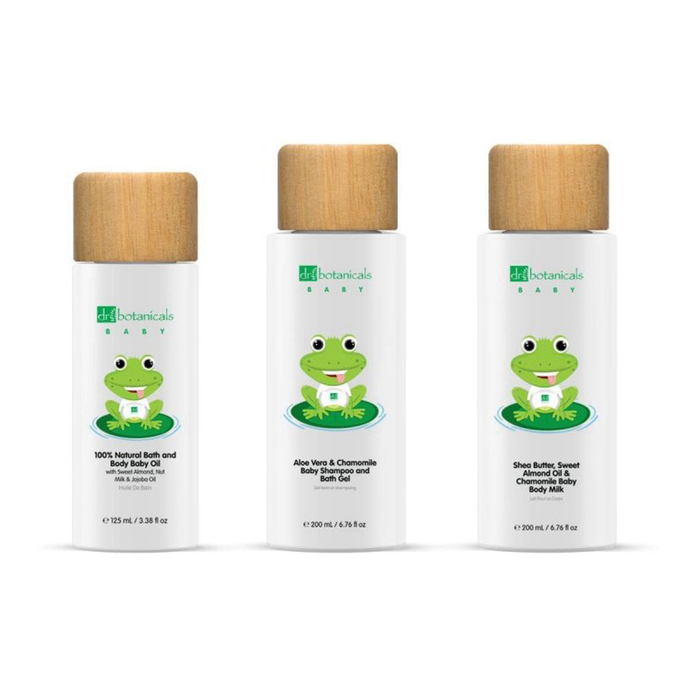 Ensemble de soins du corps 'Baby Collection' - 3 Pièces