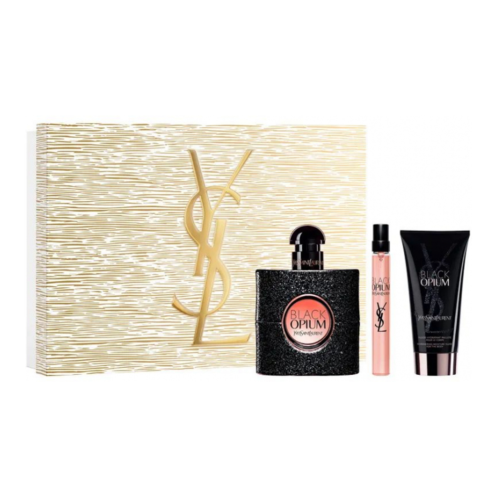 Coffret de parfum 'Black Opium' - 3 Pièces