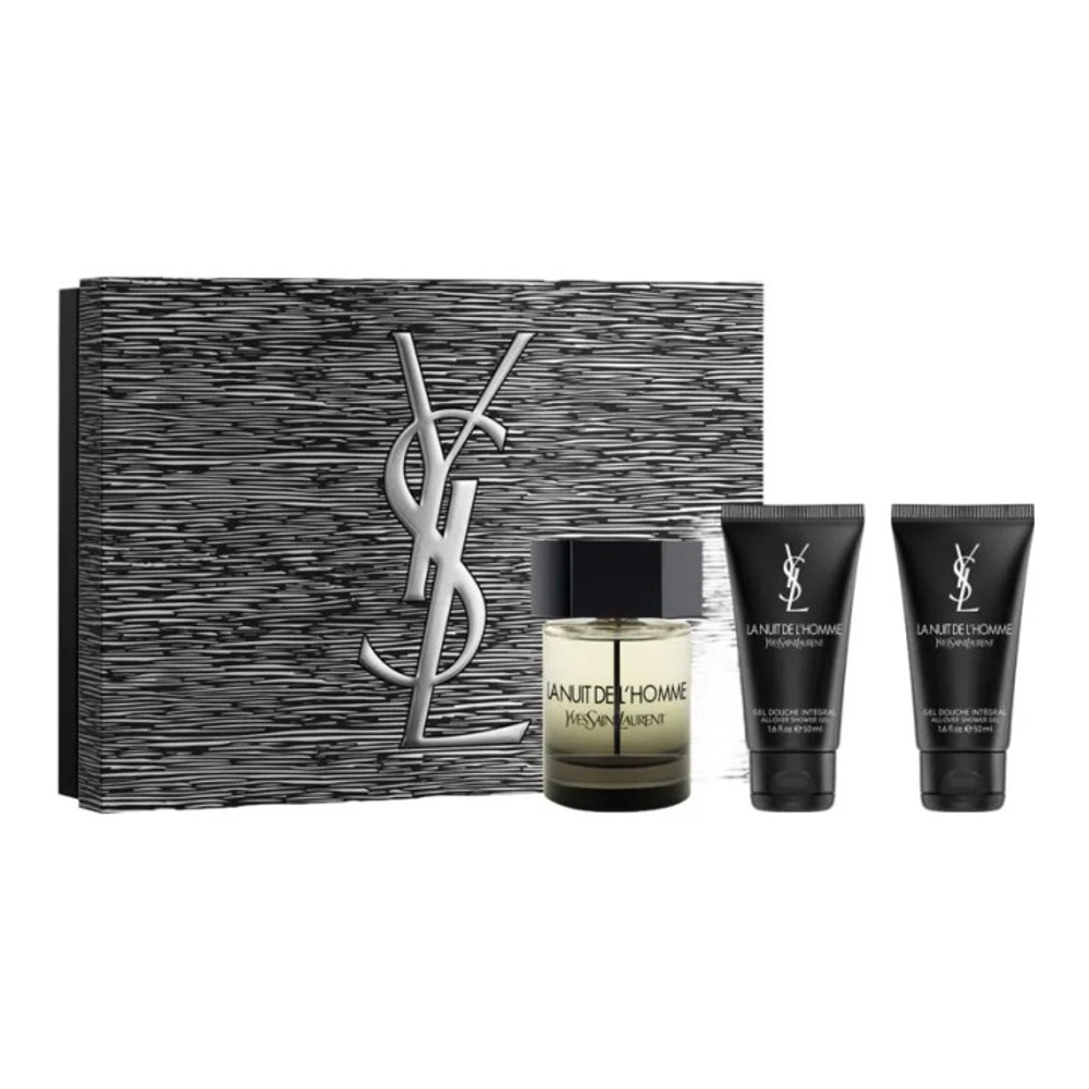 Coffret de parfum 'La Nuit de L'Homme' - 3 Pièces