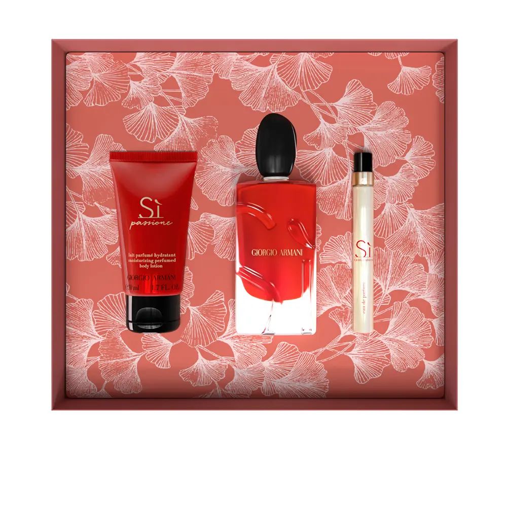 Coffret de parfum 'Sì Passione' - 3 Pièces