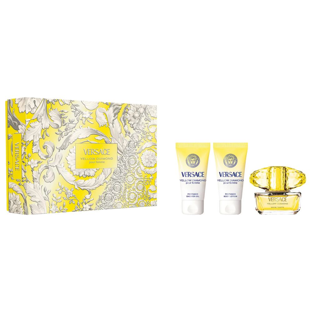 Coffret de parfum 'Yellow Diamond' - 3 Pièces