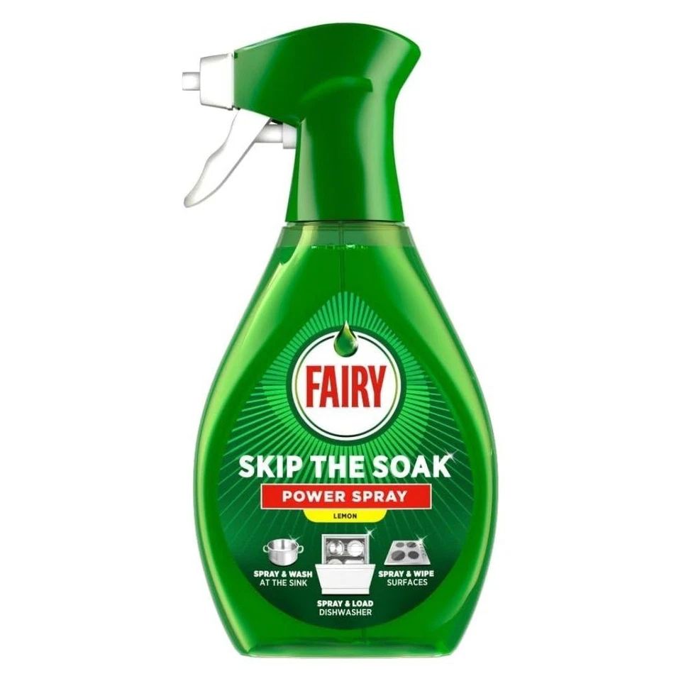 'Skip the Soak Dish Spray' Dishwashing Liquid - Lemon 500 ml