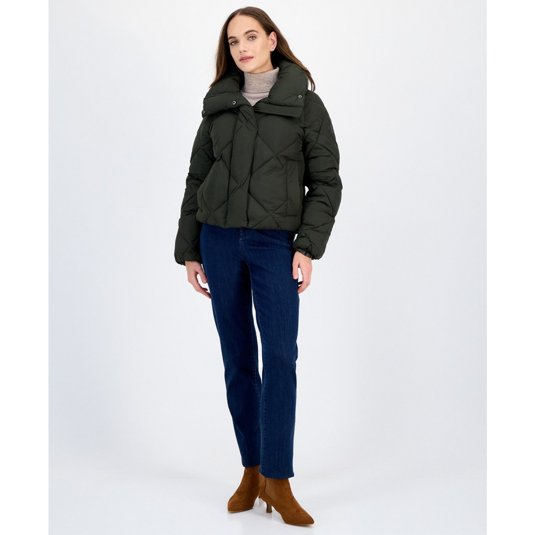 'Short Diamond' Puffermantel für Damen