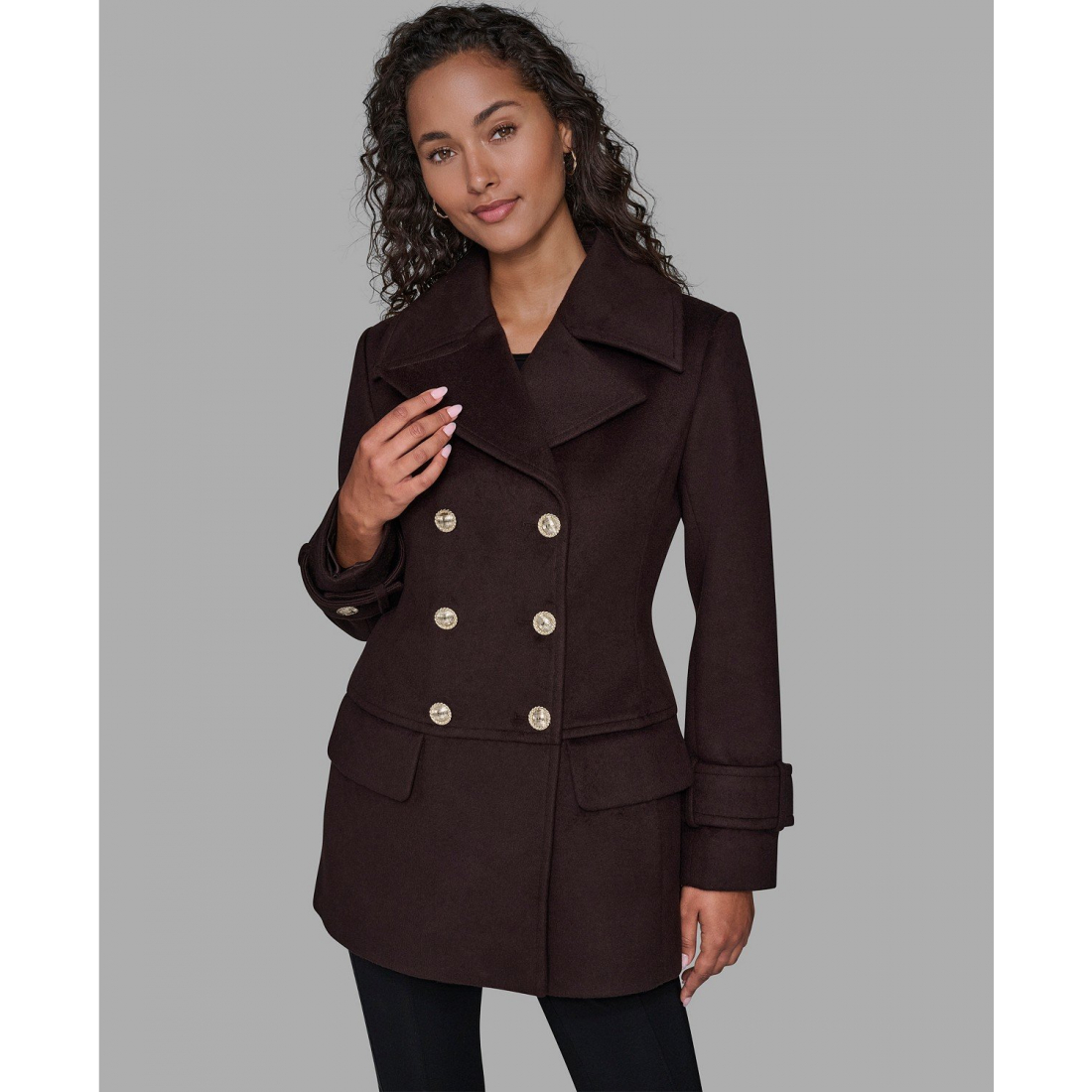 Caban 'Dropped Waist' pour Femmes