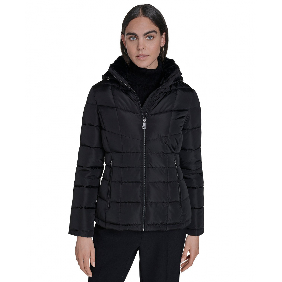 Veste matelassée 'Stand Collar Lined' pour Femmes