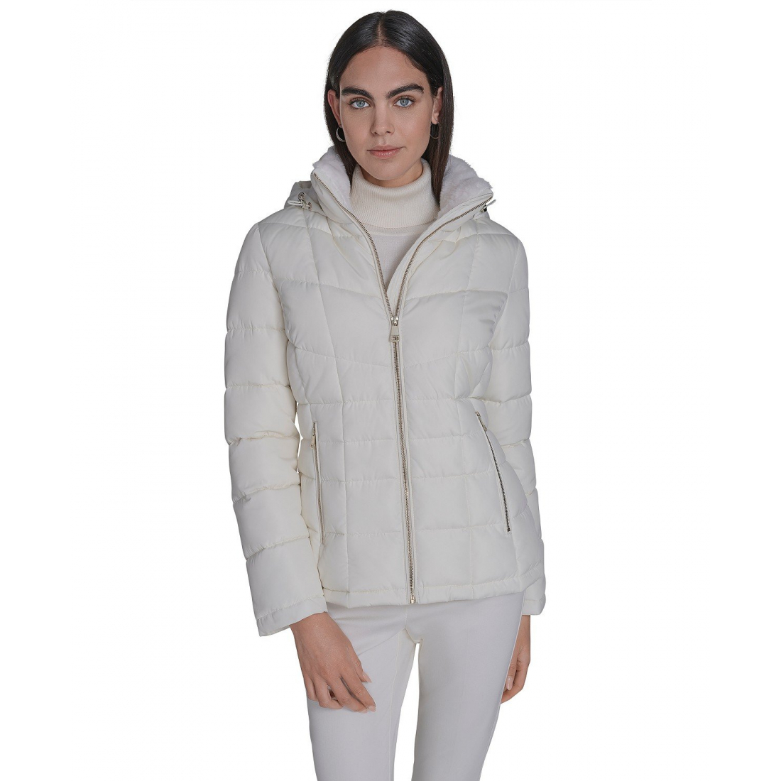 Veste matelassée 'Stand Collar Lined' pour Femmes