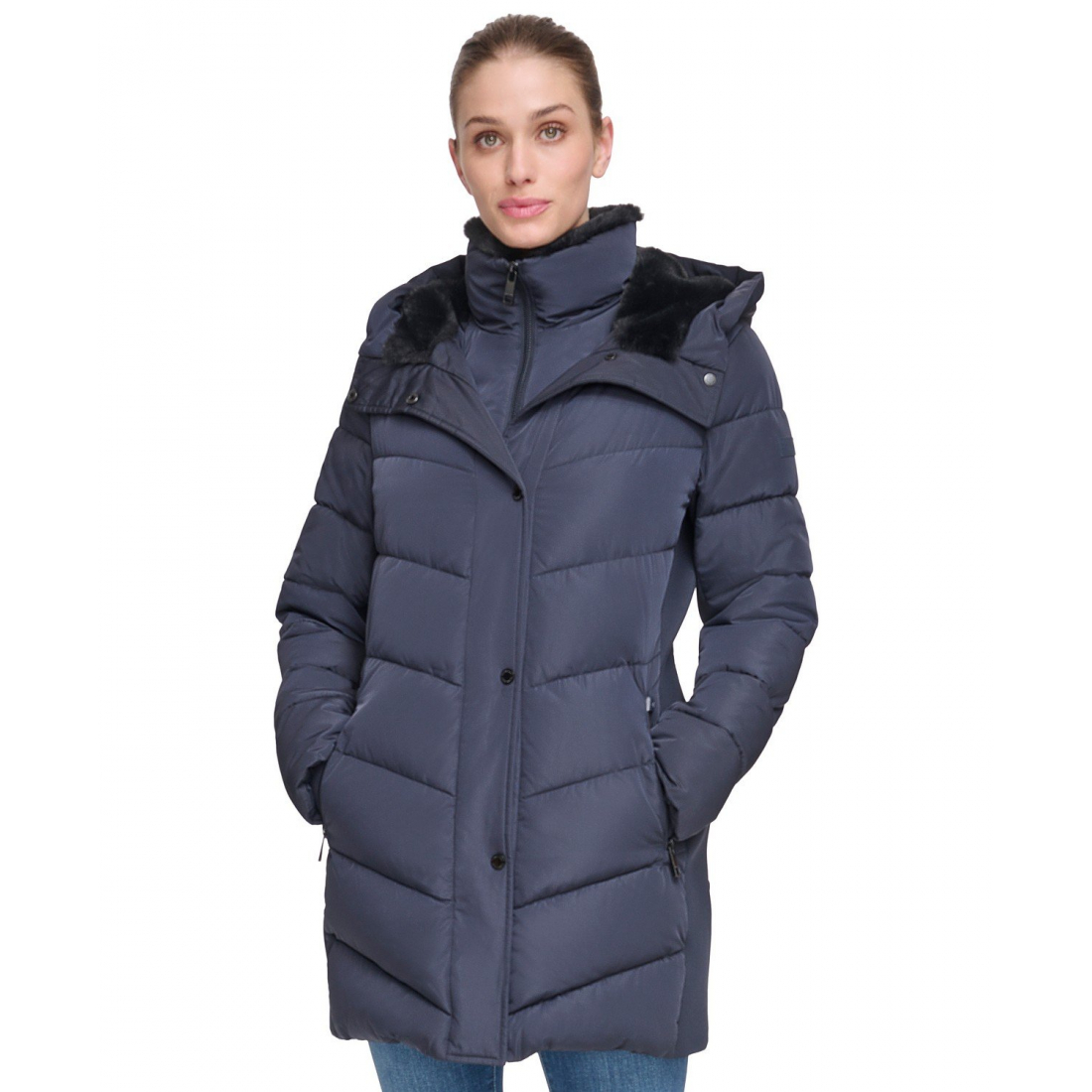 Manteau matelassé 'Hooded' pour Femmes