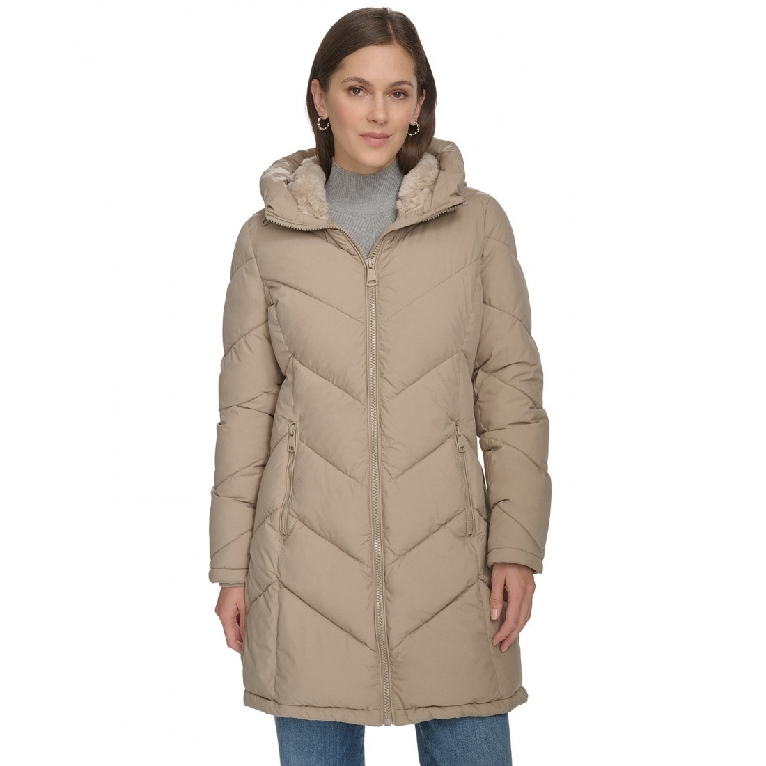 Manteau matelassé 'Hooded' pour Femmes