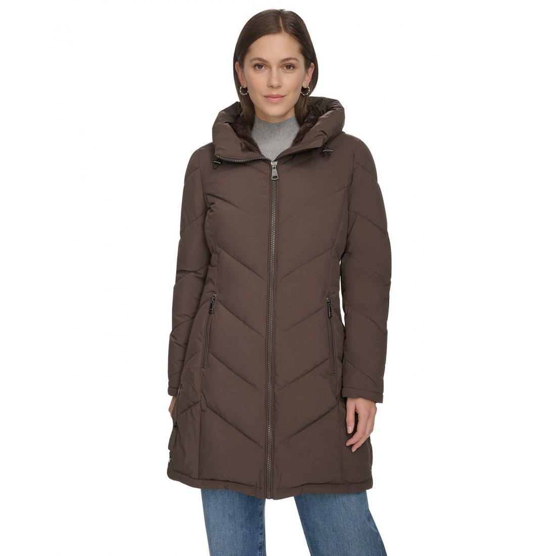 Manteau matelassé 'Hooded' pour Femmes