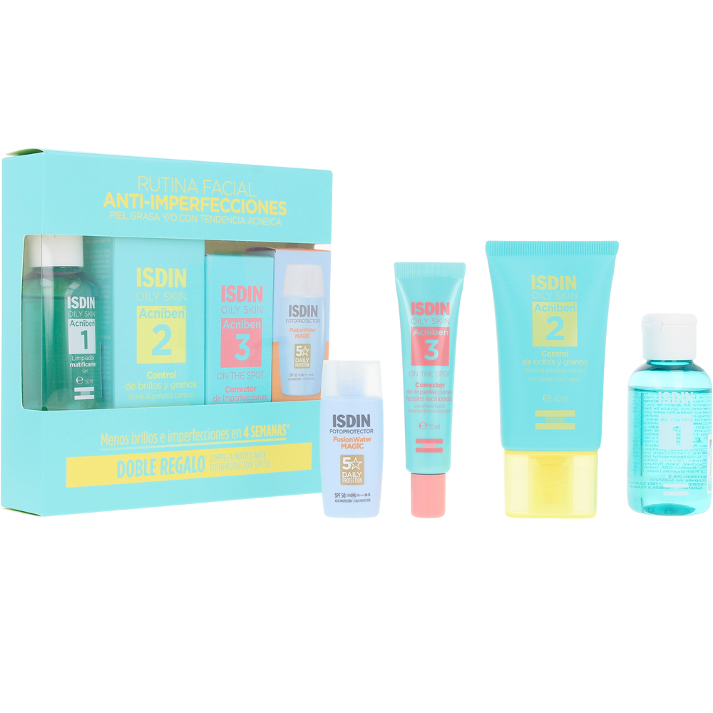 Coffret de soins du visage 'Acniben Anti-Imperfections' - 4 Pièces