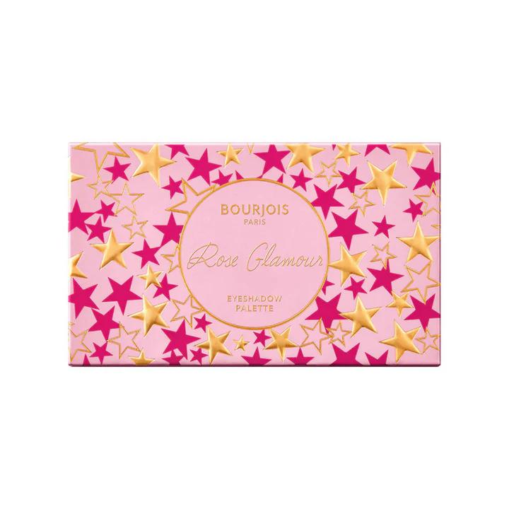 Palette de fards à paupières 'Volume Glamour Soirs de Paris' - 02 Rose Glamour