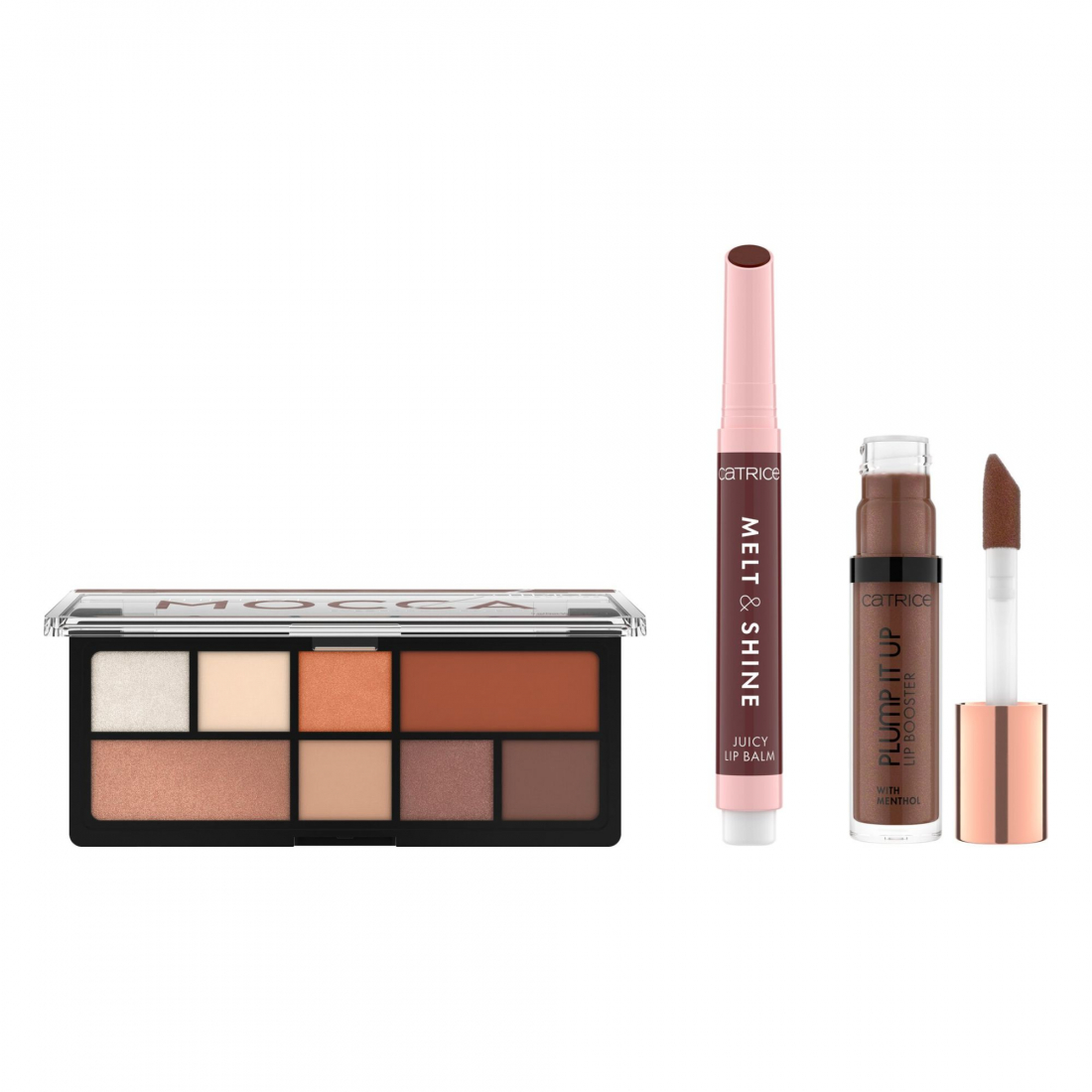 Set de maquillage 'Mocca Daze Look' - 3 Pièces