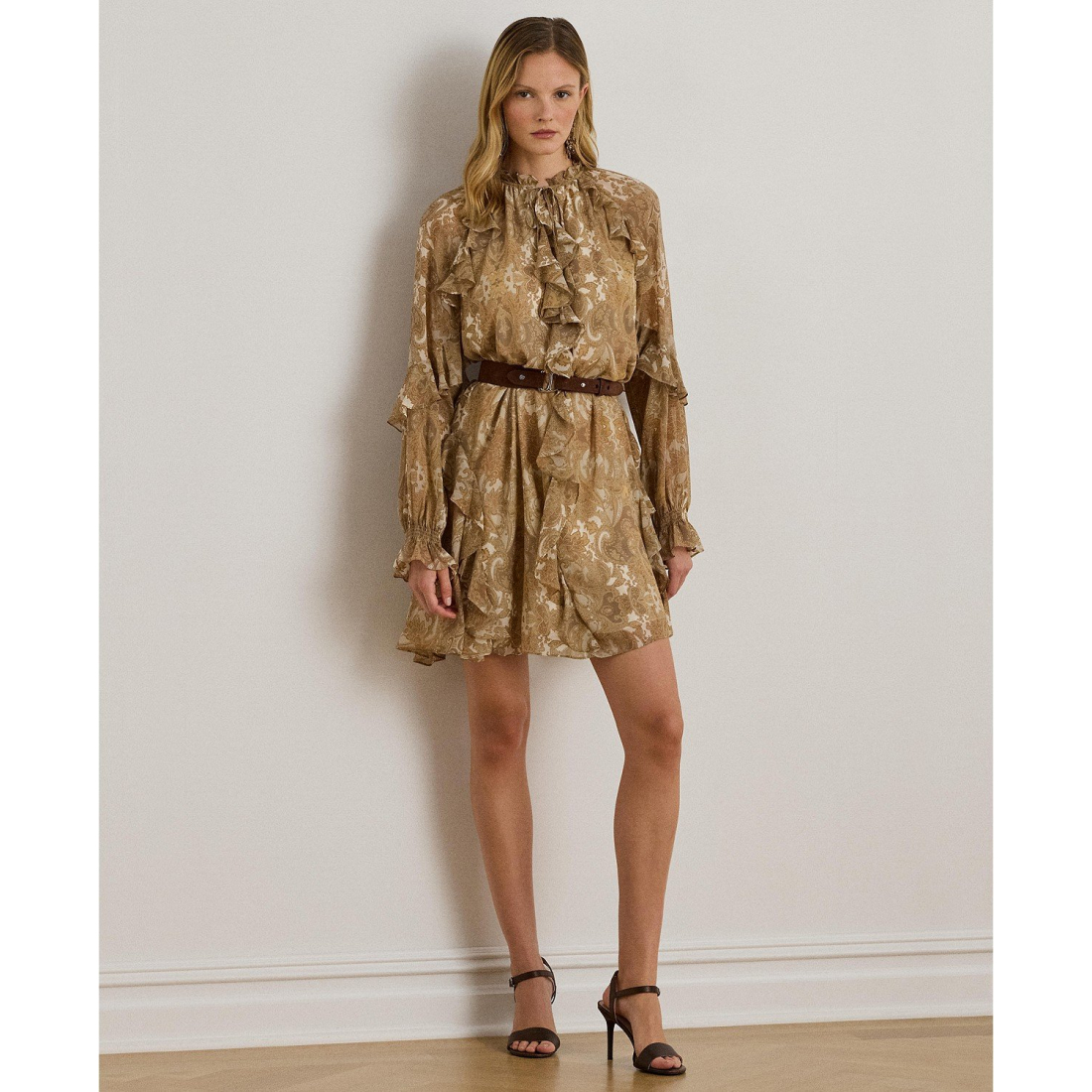 Women's 'Georgette Short Sleeve Dress'