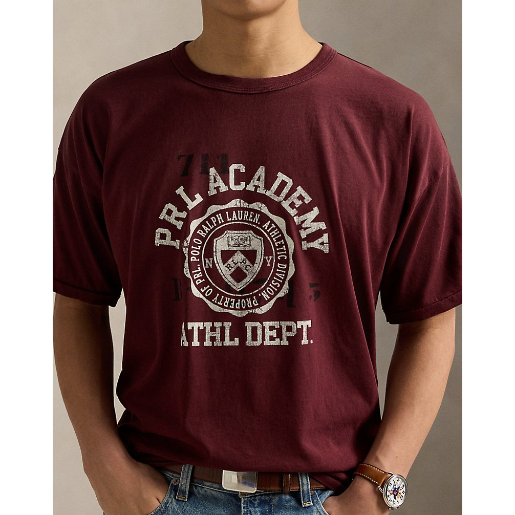 'Classic Fit Logo Jersey T-Shirt' pour Hommes