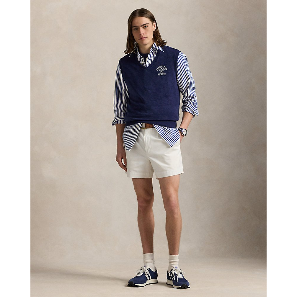 'Embroidered Terry Vest' pour Hommes