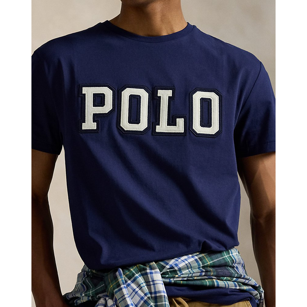 'Classic Fit Logo Jersey T-Shirt' pour Hommes