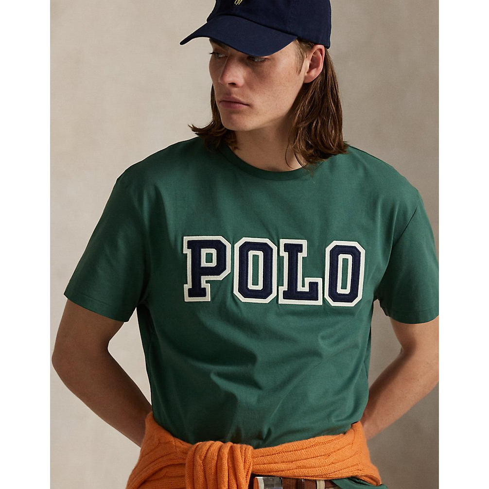 'Classic Fit Logo Jersey T-Shirt' pour Hommes