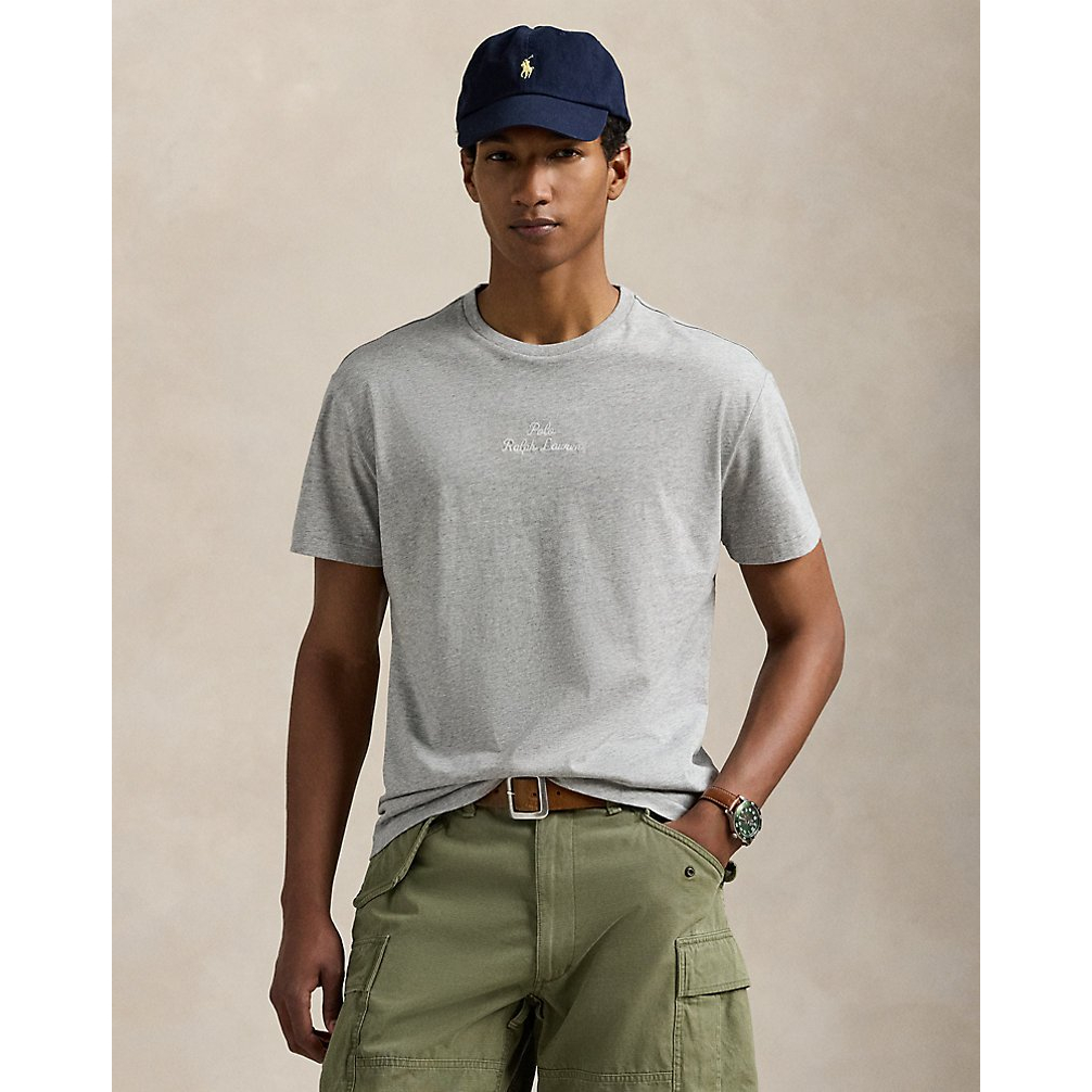 'Classic Fit Logo Jersey T-Shirt' pour Hommes