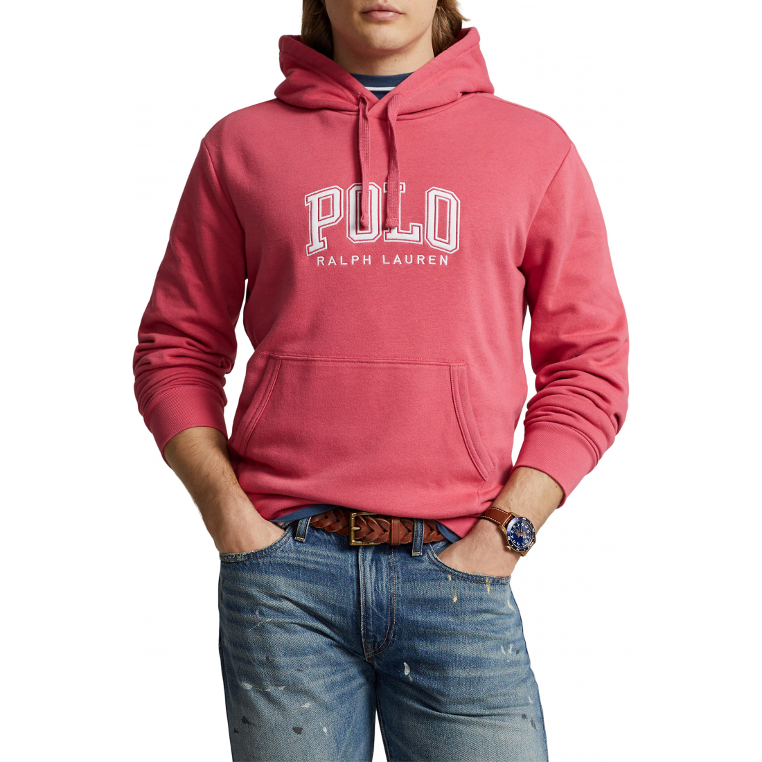 Men's 'Logo Fleece Hoodie'
