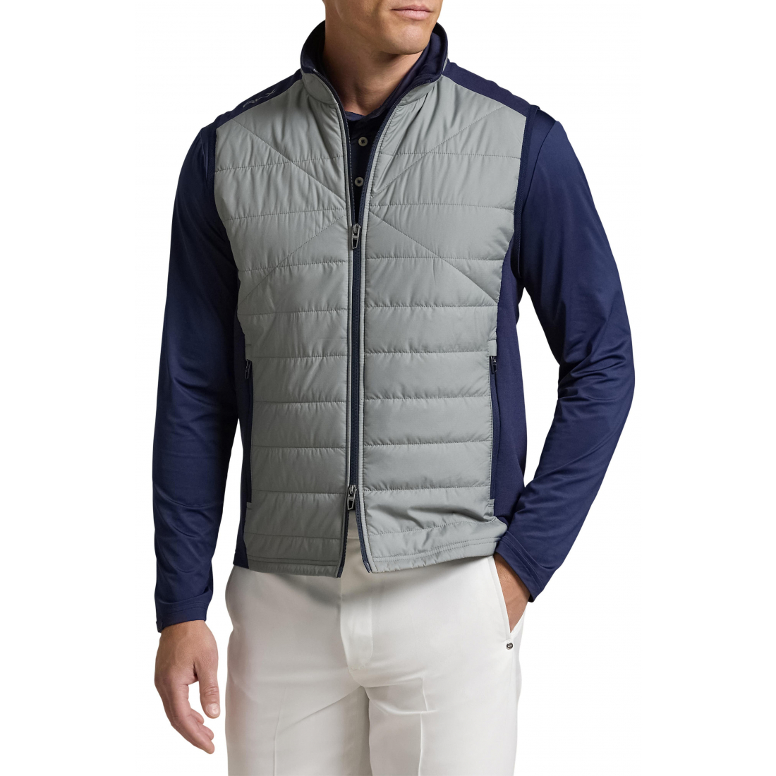 Gilet 'Performance Quilted Mixed Media' pour Hommes