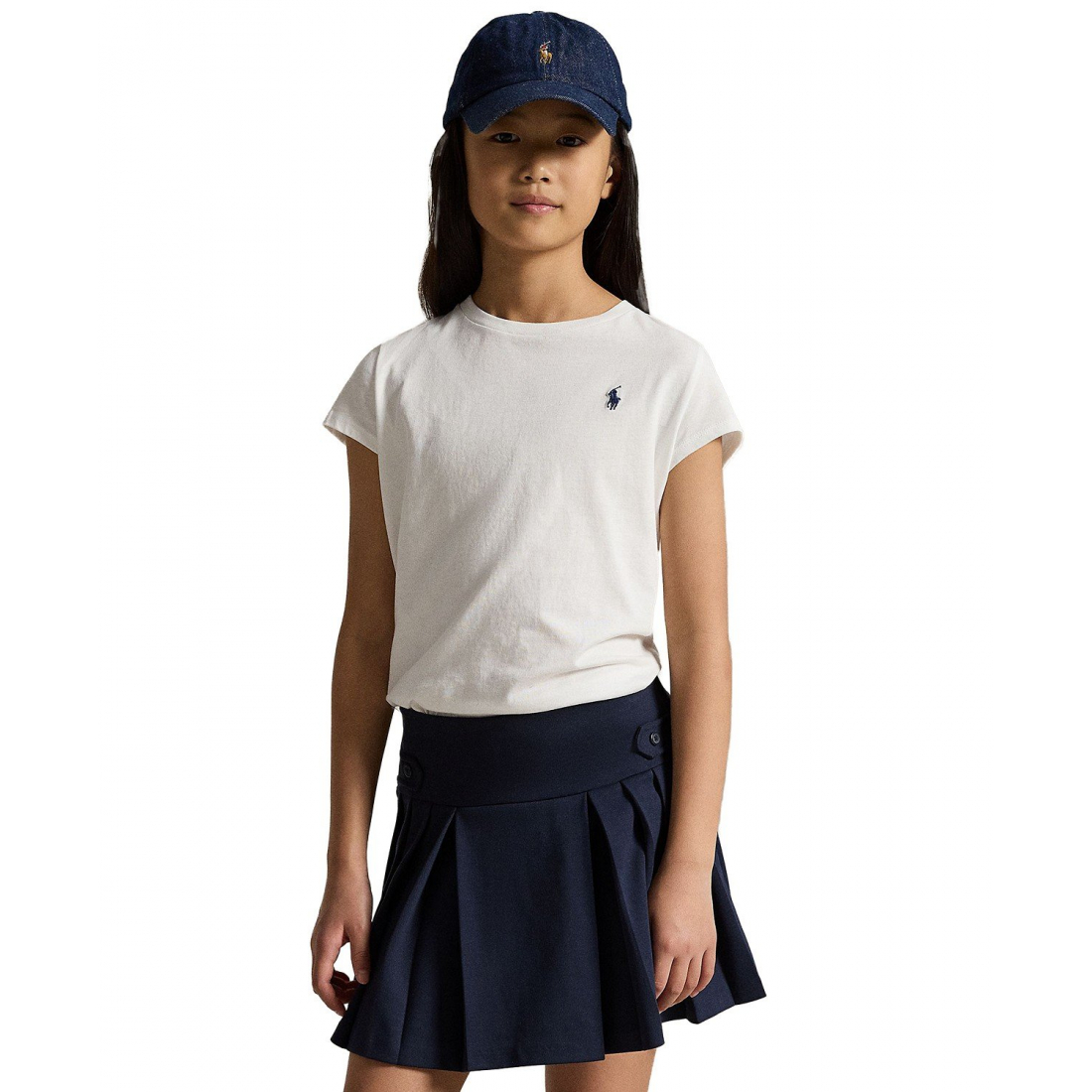 'Girls 7-16 Cotton Jersey Short-Sleeve T-Shirt'