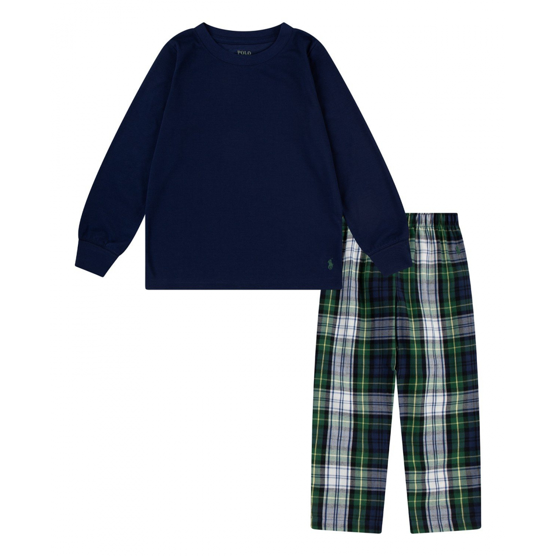 '2-Piece Long-Sleeve T-Shirt and Woven Pants' pour Bambins