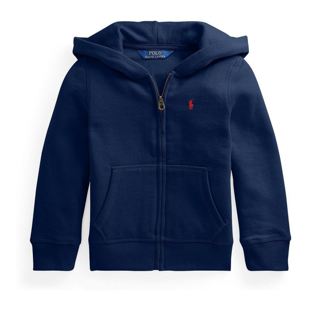 'Girls 2T-6X Fleece Full-Zip Hoodie'
