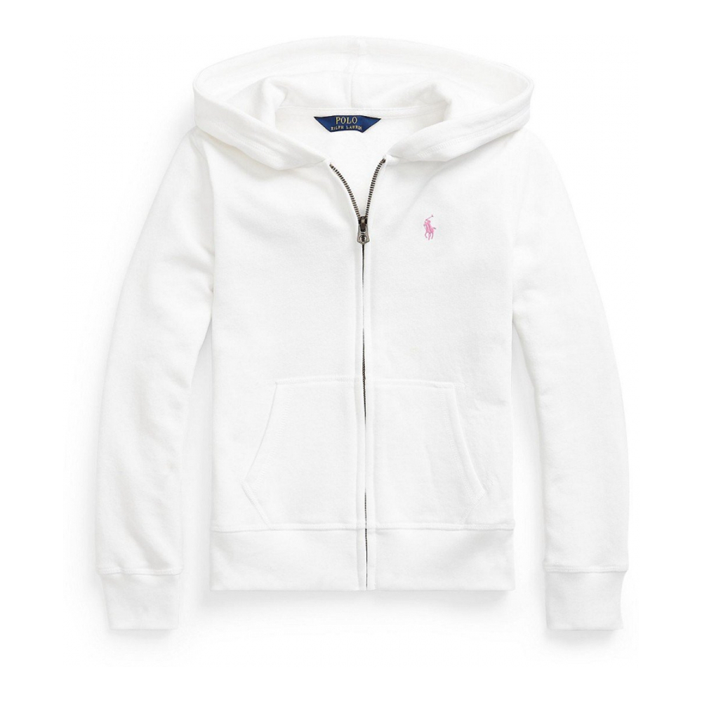 'Girls 2T-6X Fleece Full-Zip Hoodie'