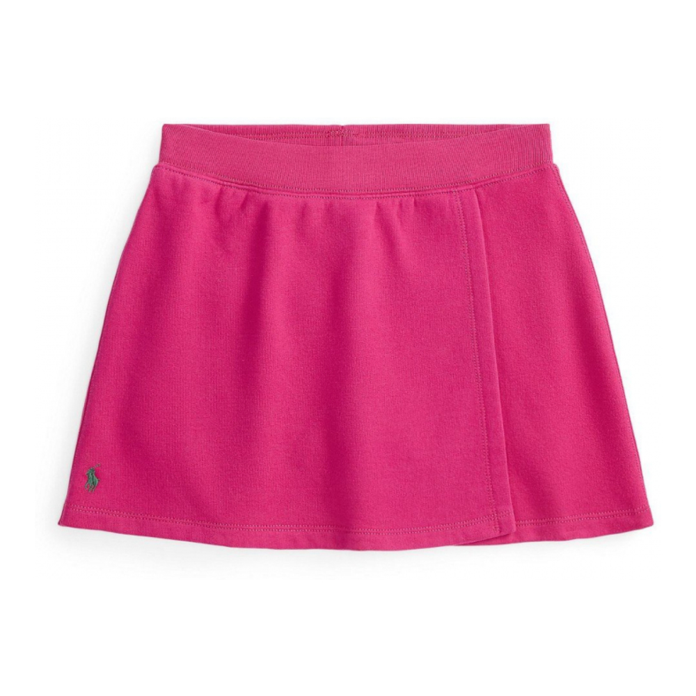 'Big Girls Wrap Fleece Skort'