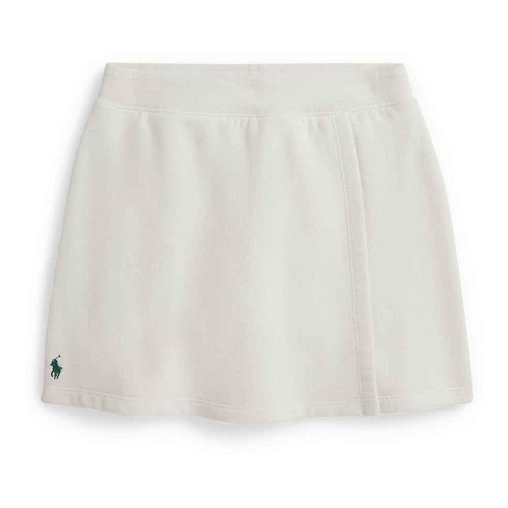 'Big Girls Wrap Fleece Skort'