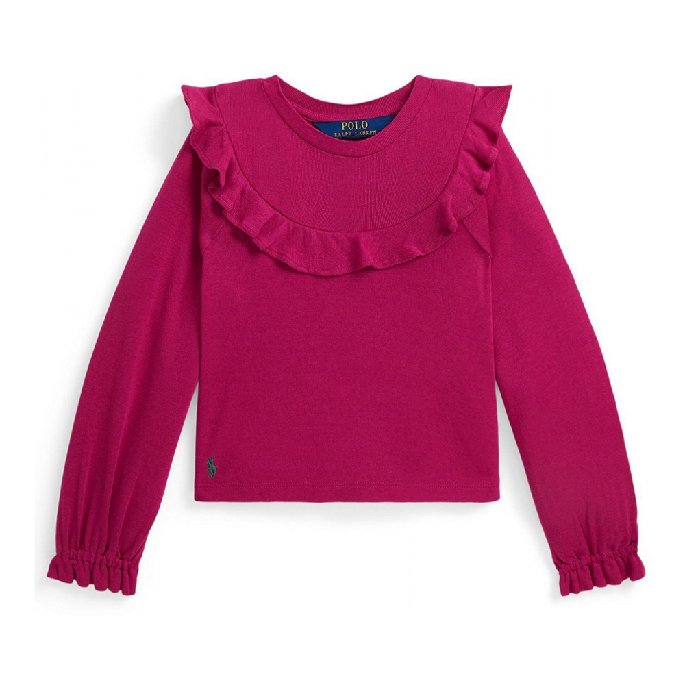 'Girls' 2T-6X Long Sleeve Top'