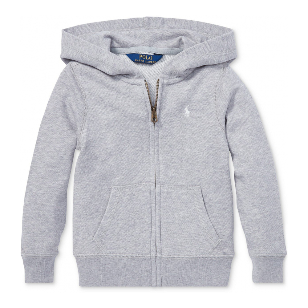 'Girls 2T-6X French Terry Full-Zip Hoodie'