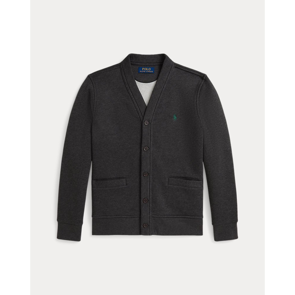 'Fleece V-Neck Cardigan' pour Garçons