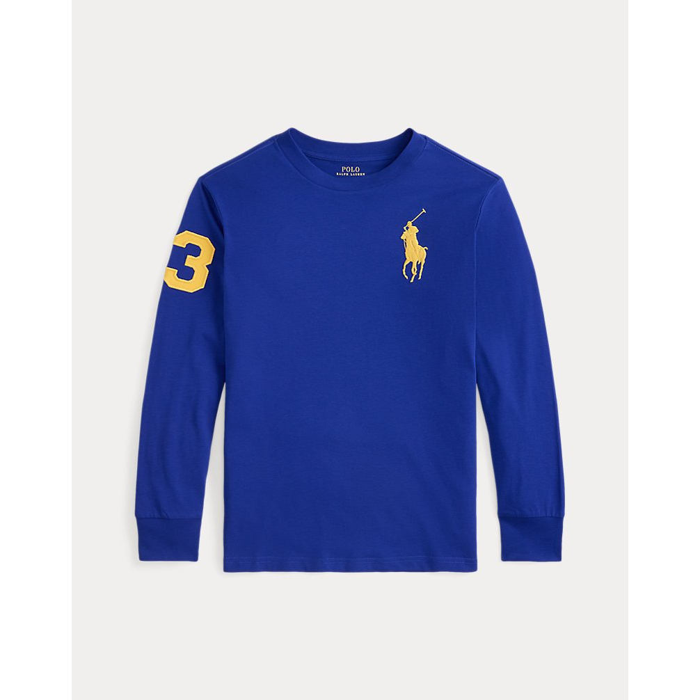 'Big Pony Cotton Long-Sleeve Tee' pour Garçons
