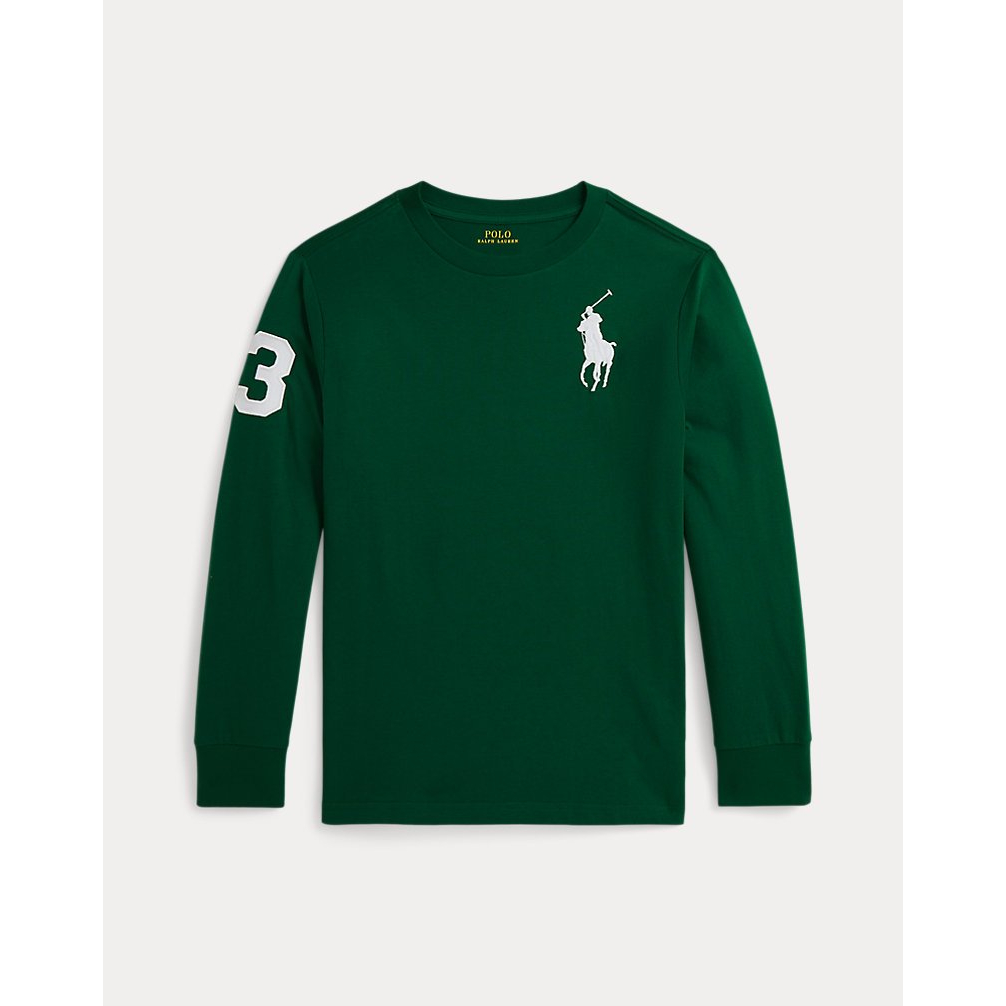 'Big Pony Cotton Long-Sleeve Tee' pour Garçons