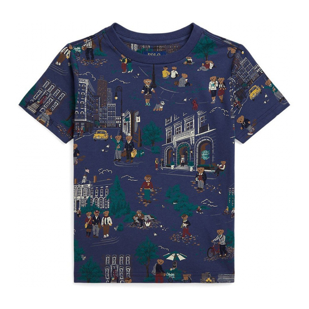 'Polo Bear Jersey T-Shirt' pour Garçons
