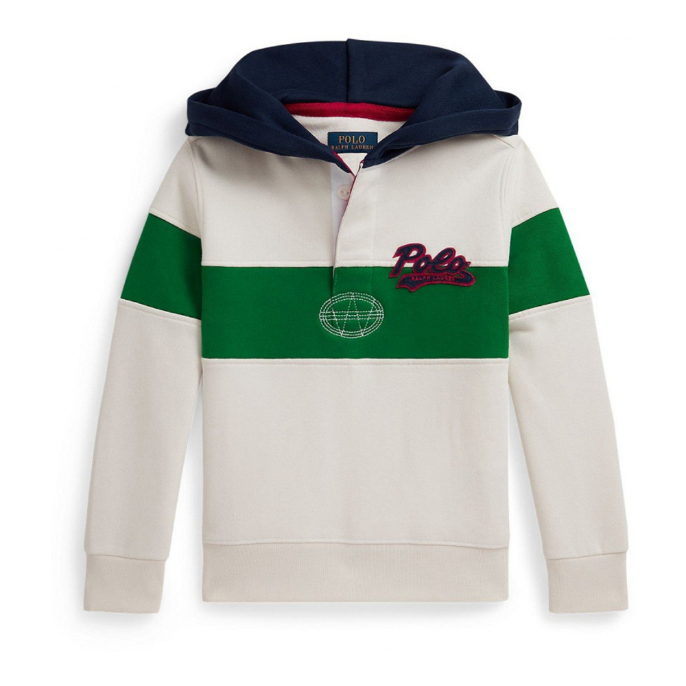 'Logo Fleece Rugby Hoodie' pour Garçons
