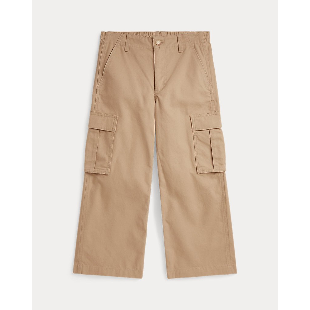 'Wide-Leg Chino Cargo Pant' pour Filles