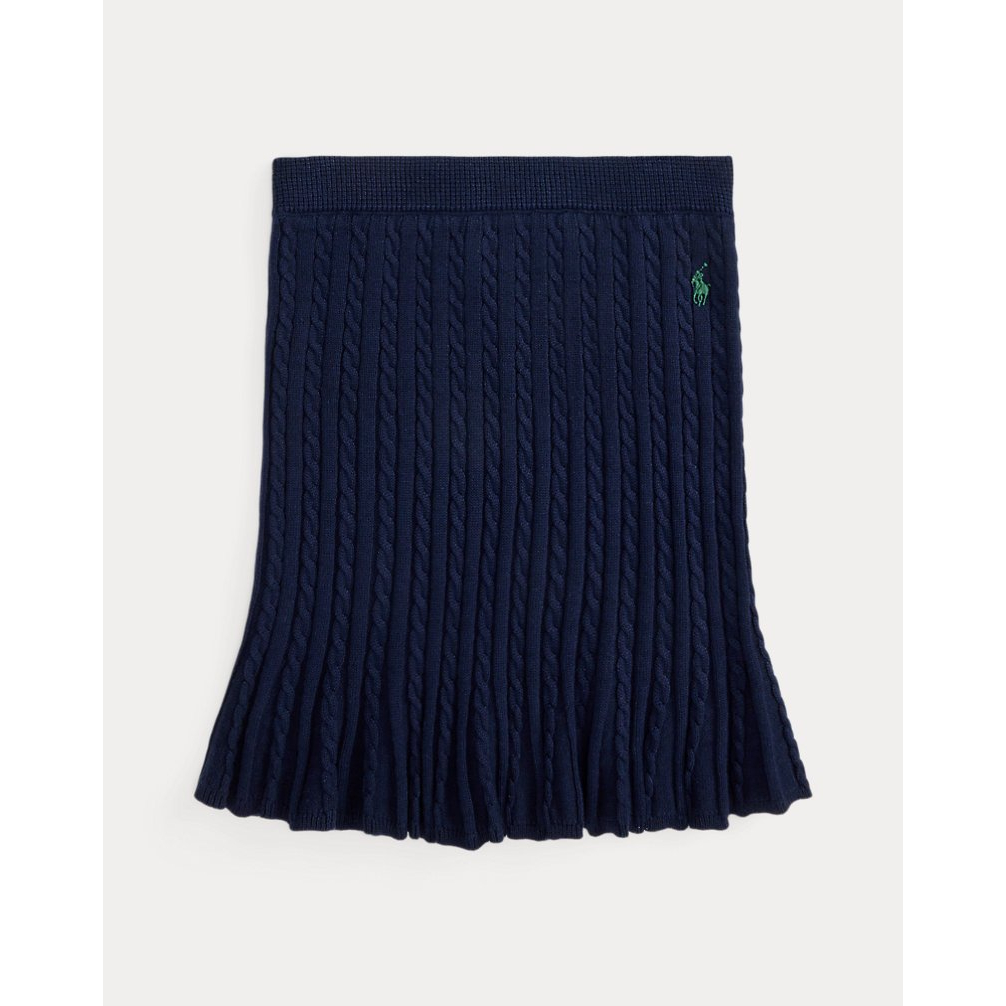 'Mini-Cable Cotton Skirt' pour Filles