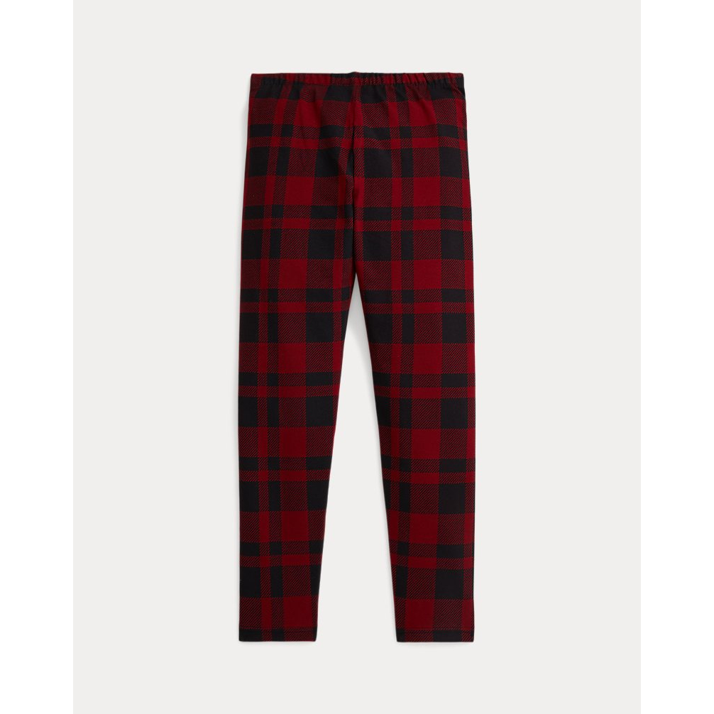 'Plaid Stretch Jersey Legging' pour Filles