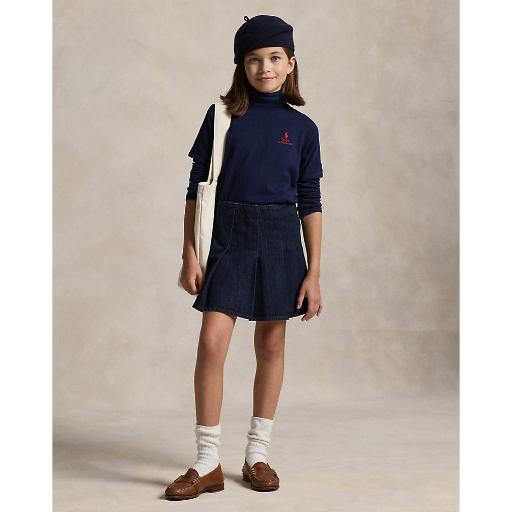 'Logo Cotton Jersey Tee' pour Filles